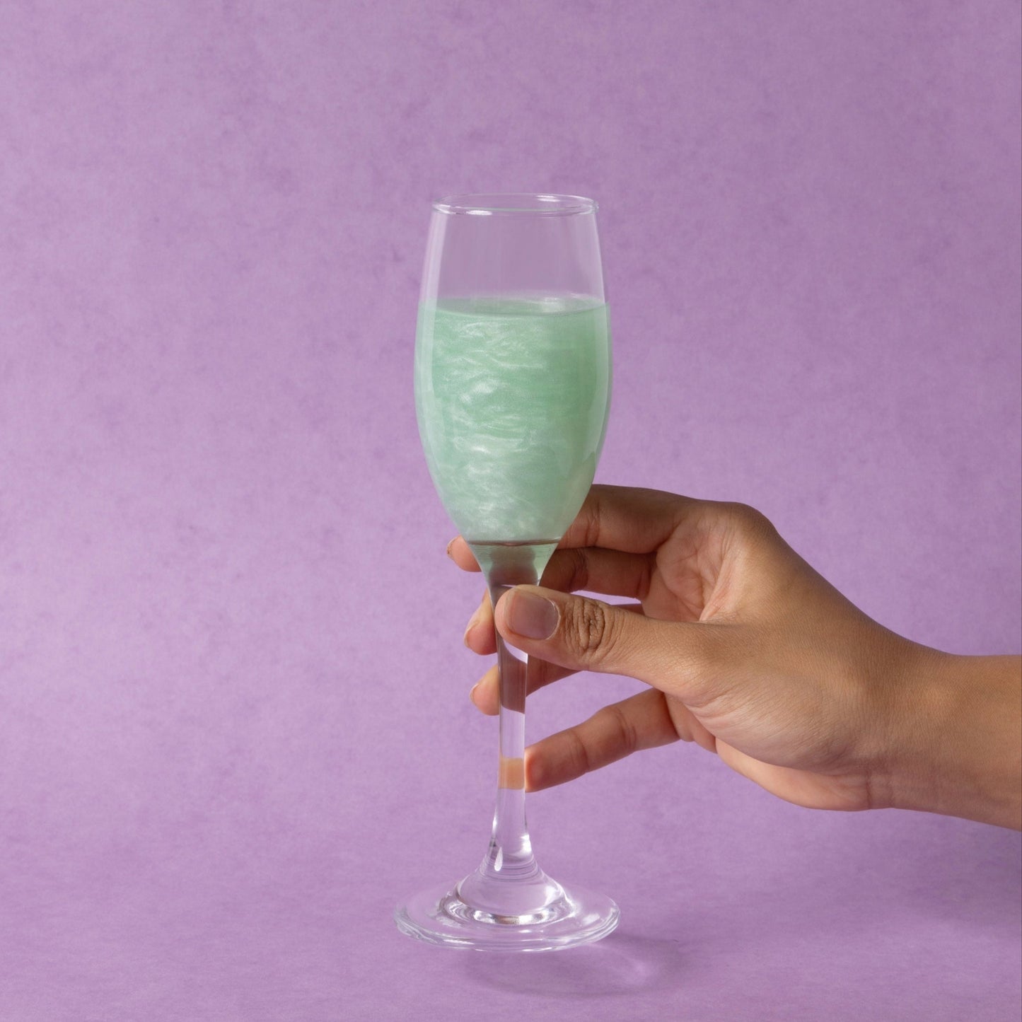 Cotton Candy Glitter POP - Very Demure (Sea Green)