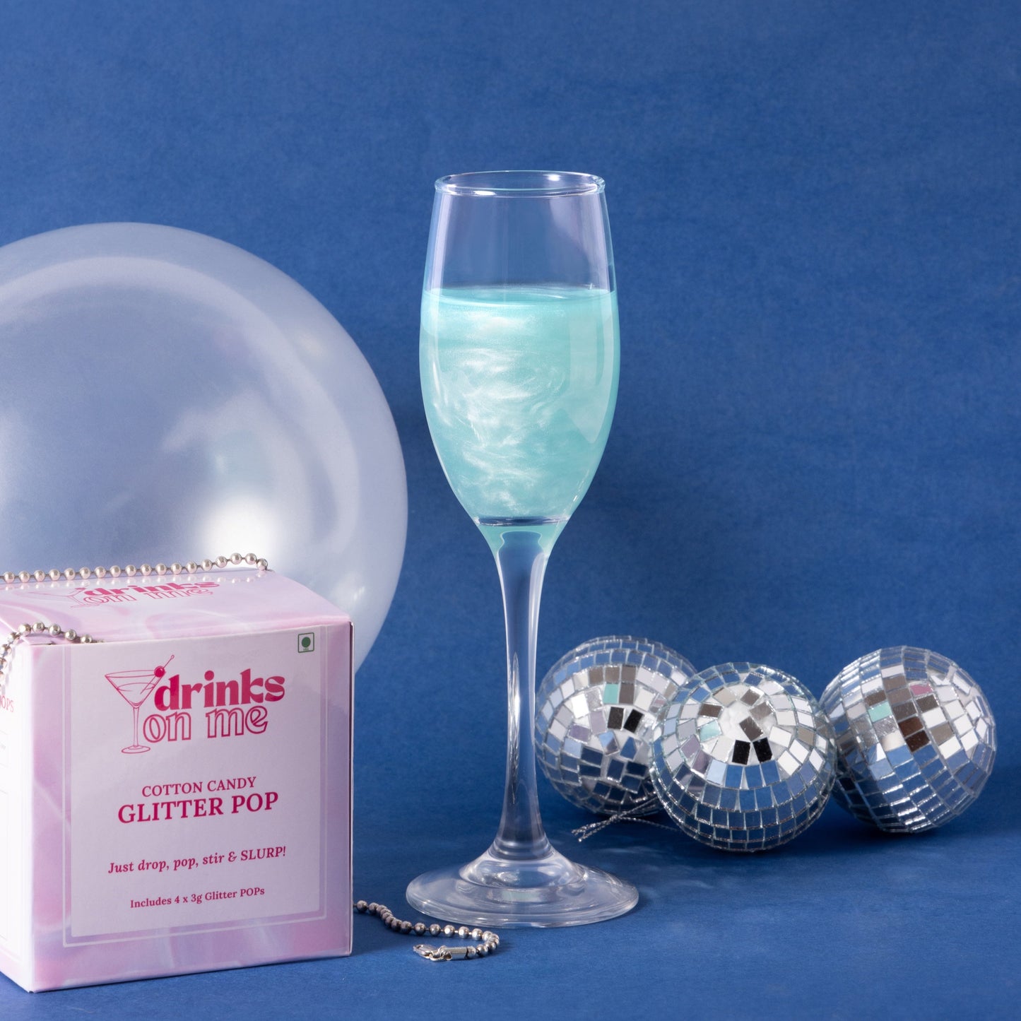 Cotton Candy Glitter POP - IT Girl Era (Light Blue)