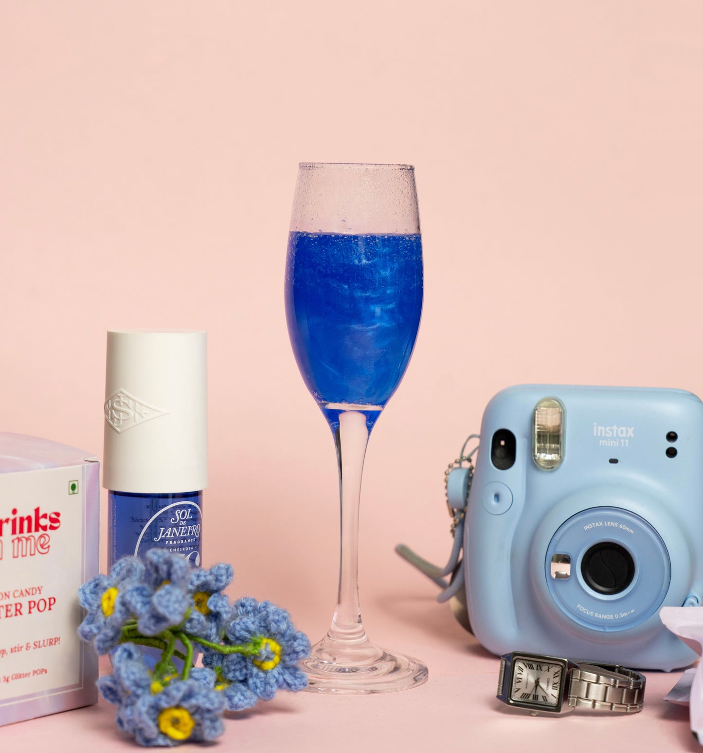 Cotton Candy Glitter POP - Serenity (Deep Blue)