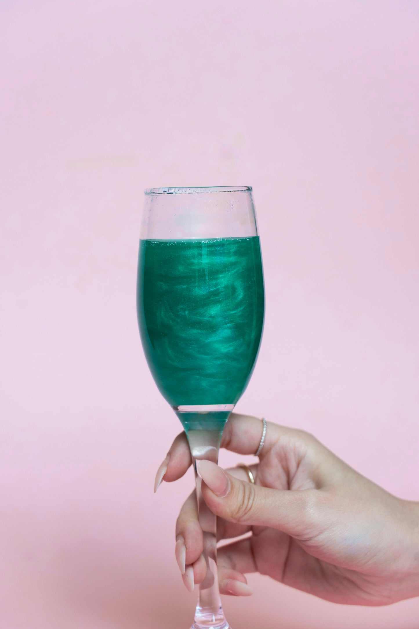 Cotton Candy Glitter POP - Nature (Vibrant Green)