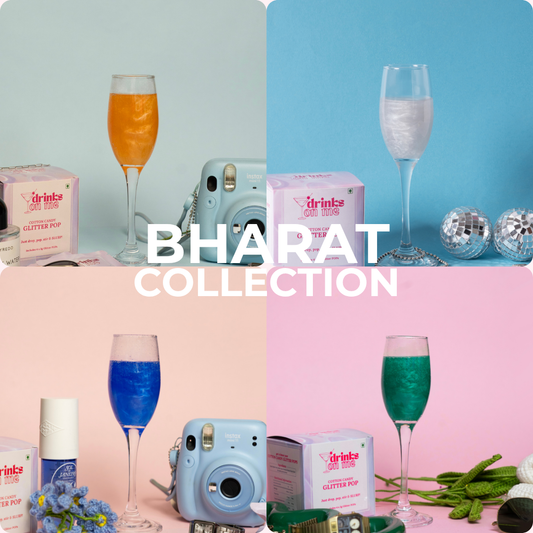 Cotton Candy Glitter POP - Bharat Collection