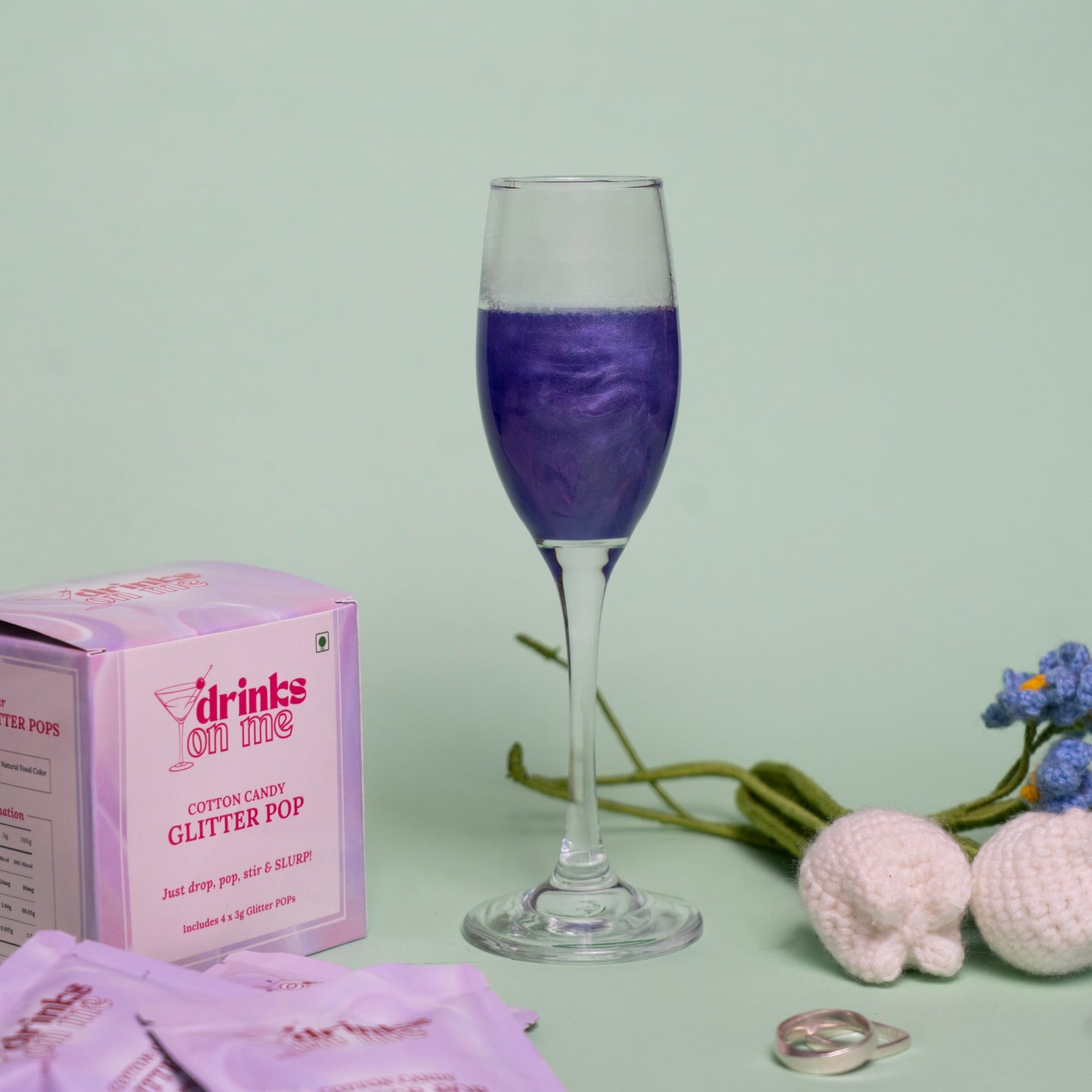 Cotton Candy Glitter POP - Spirit (Vivid Violet)